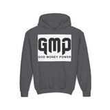 GMP 'God Money Power' Youth Hoodie — Bold Graphic Religious Streetwear