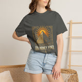 Pyramid Sun Graphic Tee — "Good Morning Power" Spiritual Vintage T-Shirt