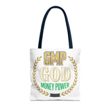 GMP GOD Money Power Tote Bag — Bold Financial Empowerment Canvas Tote