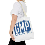 GMP Tote Bag — "God Money Power" Logo Cotton Shopper