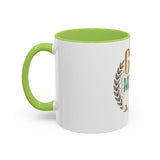 Coffee Mug — "God Money Power" Inspirational Accent Mug (11/15 oz)