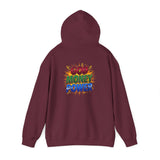 God Money Power Hoodie — Colorful Inspirational Religious Graphic Pullover