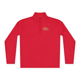 Quarter-Zip Pullover — Gold GMP (God Money Power) Logo Athletic Pullover