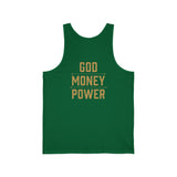 God Money Power Tank Top — Faith & Hustle Graphic Vest