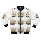 God Money Power Bomber Jacket — Graphic Men's AOP Streetwear