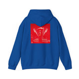 Angel Of Death Hoodie - Red Dove Graphic Pullover