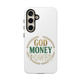 Phone Case — "God Money Power" Inspirational Religious Design