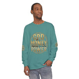 God Money Power Long Sleeve T-Shirt