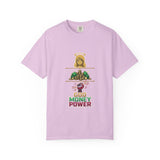 God Money Power T-Shirt — Angel, Stacks of Cash Graphic Tee