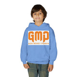 Youth Hoodie — GMP (God Money Power) Bold Orange Logo