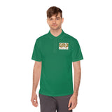 GMP Gold Logo Polo Shirt — Men's Performance Sport Polo