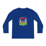 CMP God Money Power Youth Long Sleeve Tee — Inspirational Graphic Shirt