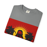 Jesus Money Power T-Shirt — Retro Palm Beach Graphic Tee