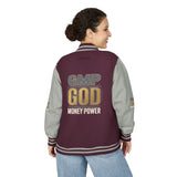 GMP God Money Power Letterman Jacket