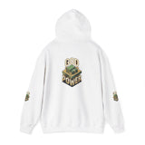 God Power Hoodie — Vintage Stack of Cash Faith Graphic Hooded Sweatshirt