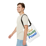 God Money Power Tote Bag — Inspirational Faith & Prosperity Canvas Tote