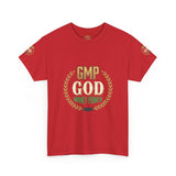 GMP God Money Power Tee — Motivational Gold Laurel Graphic T-Shirt
