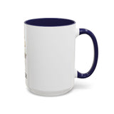 God Money Power Accent Coffee Mug — Inspirational Faith & Wealth Design (11/15 oz)