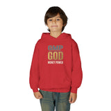 GMP GOD Youth Hoodie — "Money Power" Graphic Pullover