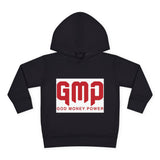 Toddler Hoodie — 'GMP' God Money Power Red Logo Pullover