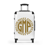 Suitcase — God Money Power (GMP) Monogram Carry-On Luggage