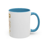 GMP God Money Power Accent Coffee Mug – Gold Tiger Design (11/15oz)