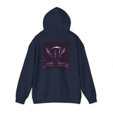 Angel Of Death Hoodie — Purple Gothic Angel Graphic Sweatshirt