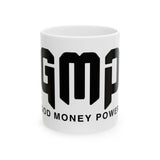 GMP Ceramic Mug – God Money Power Motivational Coffee Cup (11oz/15oz)