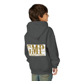 GMP 'God Money Power' Youth Hoodie — Gold Faith & Wealth Logo