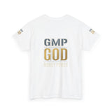 GMP GOD Money Power T-Shirt — Bold Gold Logo Tee