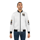 Bomber Jacket — GMP "God Money Power" Eagle Graphic