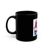 Inspirational 'God Money Power' Black Mug — Patriotic Faith & Prosperity Coffee Cup