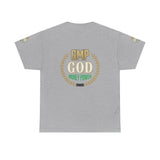GMP God Money Power Tee — Motivational Gold Laurel Graphic T-Shirt