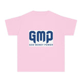 GMP "God Money Power" Youth Tee — Vintage Logo Graphic Shirt