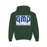 GMP “God Money Power” Youth Hoodie — Bold Faith & Motivation Pullover