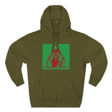 Jesus 'Keep Moving Forward' Hoodie — Retro Red & Green Graphic Pullover
