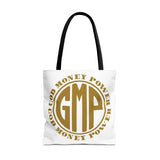 God Money Power Tote Bag — GMP Gold Logo Canvas Tote