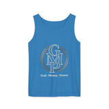 GMP Monogram Tank Top — Gold Metallic Circle Logo
