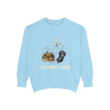 God Money Power Sweatshirt — Religious Inspirational Crewneck