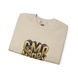 God Money Power Crewneck Sweatshirt — Patriotic American Flag Graphic