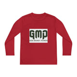 Youth Long Sleeve Tee — GMP "God Money Power" Logo