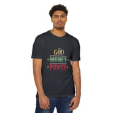 God Money Power T-Shirt – Retro Faith & Hustle Graphic Tee