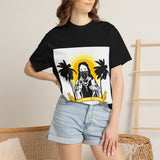 Saint with Bandana T-Shirt – Faith, Street Style & Palm Beach Vibe
