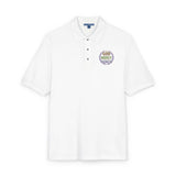 Embroidered Floral 'Love Grows' Polo Shirt