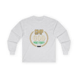 Money Power Long Sleeve Tee — “GMP GOD” Laurel Graphic