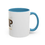 GMP 'God Money Power' Accent Coffee Mug — 11/15 oz Inspirational Ceramic