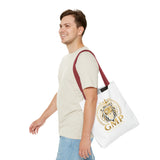 Lion Crest Tote Bag — GMP Gold Emblem Canvas Tote