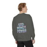 God Money Power Sweatshirt — Graphic Spiritual Streetwear