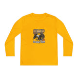 Youth Long Sleeve Tee — GMP (God Money Power) Eagle Graphic