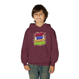 Youth Hoodie — GMP God Money Power Rainbow Graphic